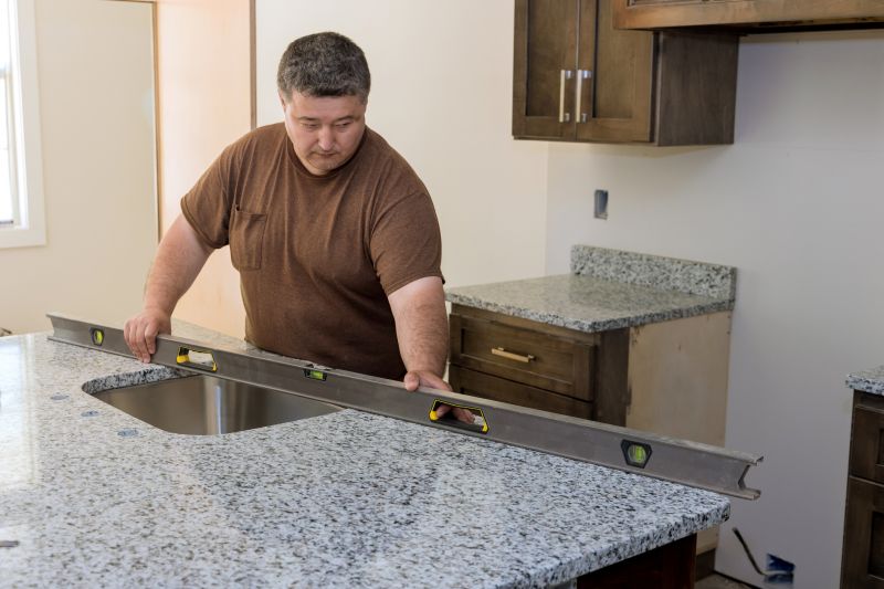Granite Countertop Installation detail
