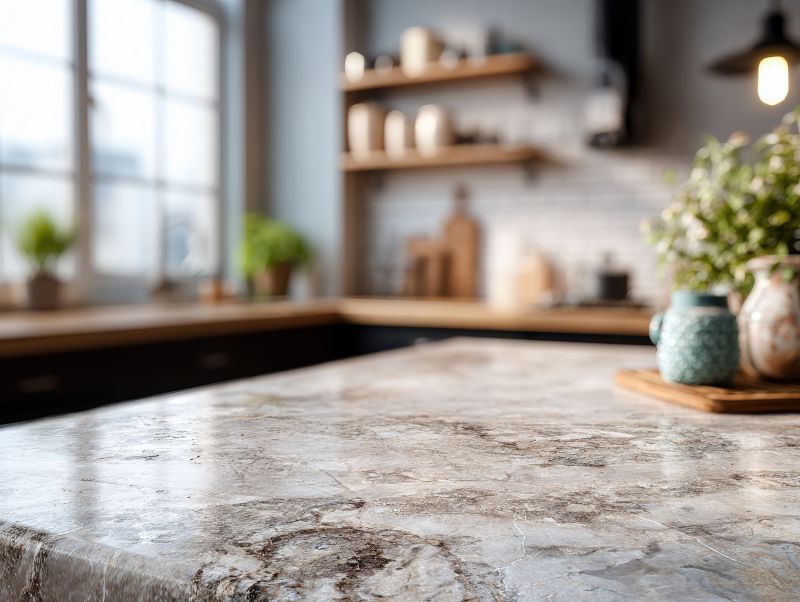 Marble Slab Installation detail