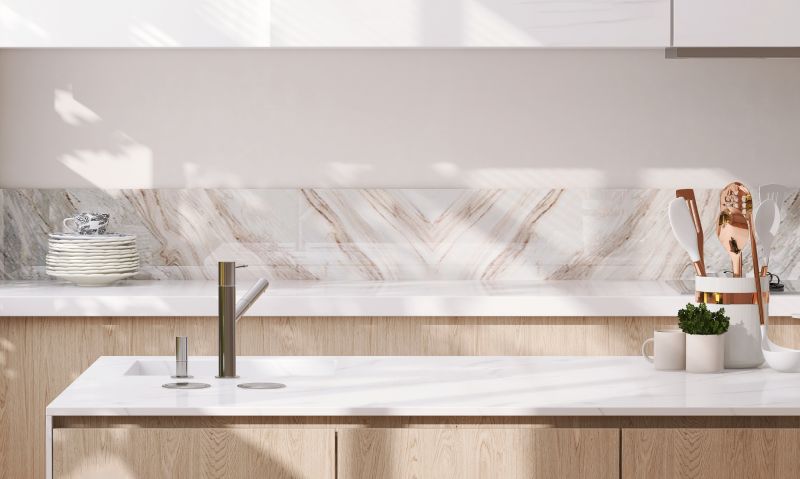 Quartz Countertop Installation detail